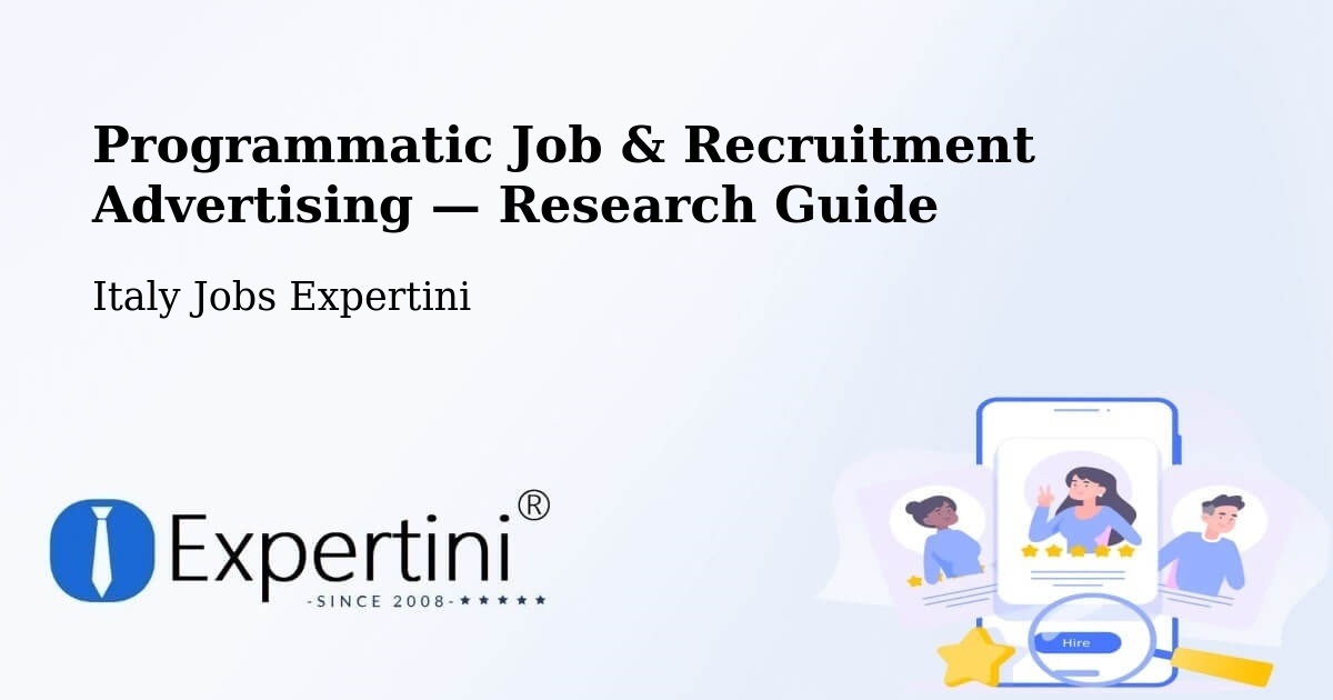 Programmatic Job & Recruitment Advertising — Research Guide – Stilo